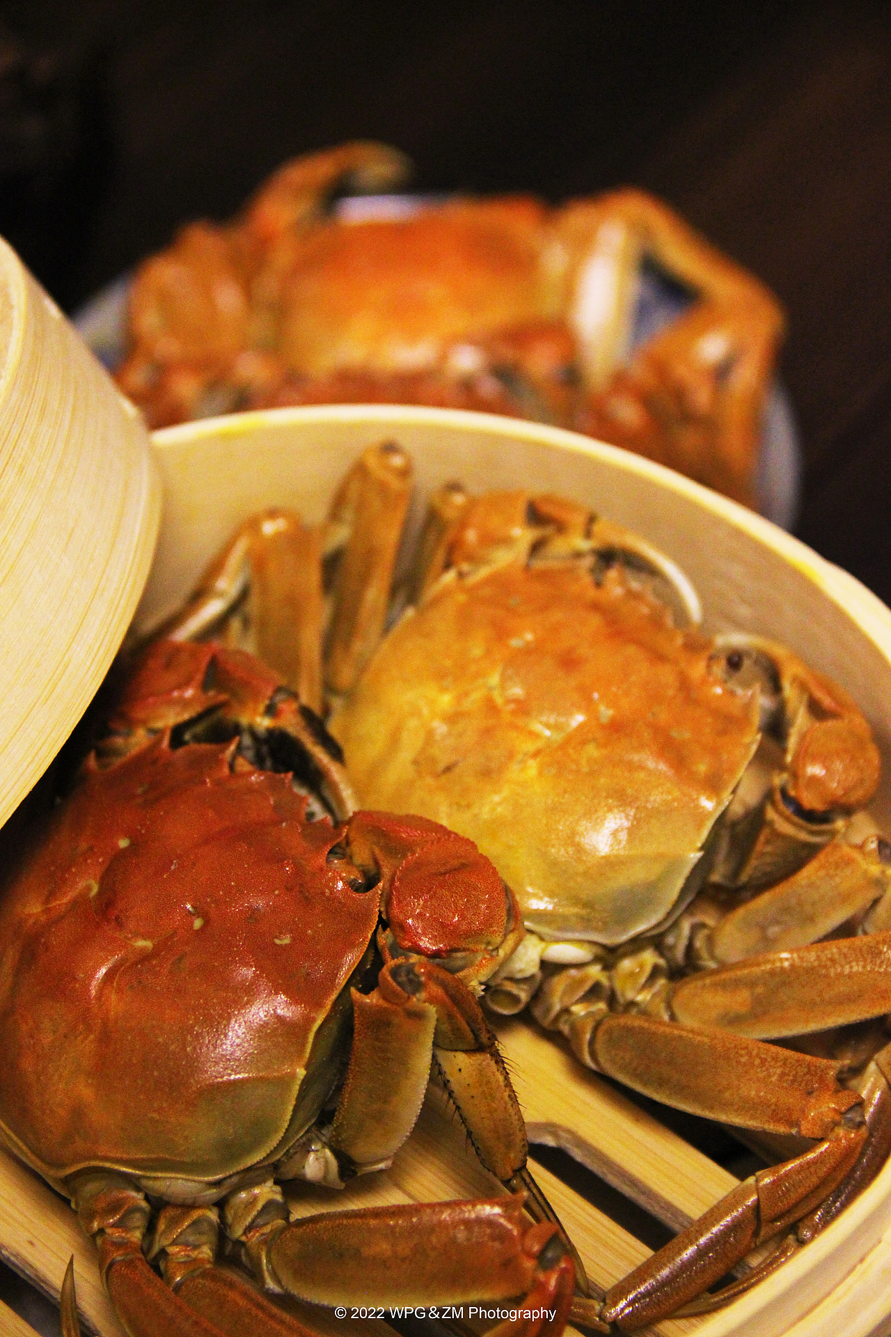 《 初秋蟹黄生半壳 》