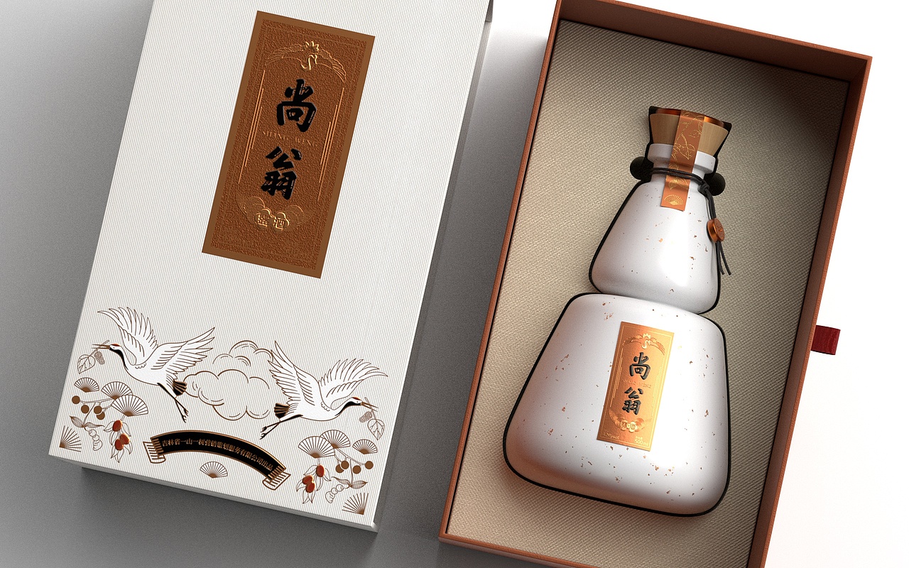 传统葫芦瓶的新演绎—露酒包装设计