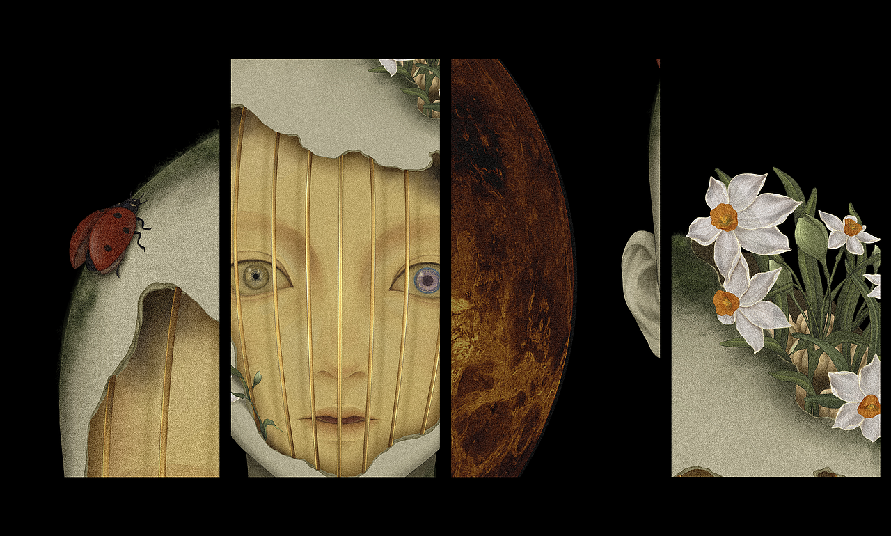 Flower Of Life \ 生命之花 · 系列一（图ZMzA2ODIwNTY4） - 艺术插画 - 站酷设计师Redseeker原创素材 - 站酷ZCOOL