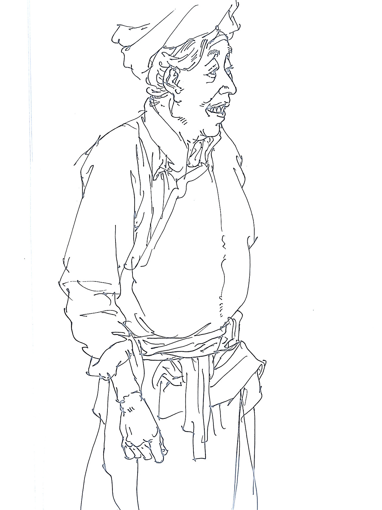 纪保超摸鱼速写