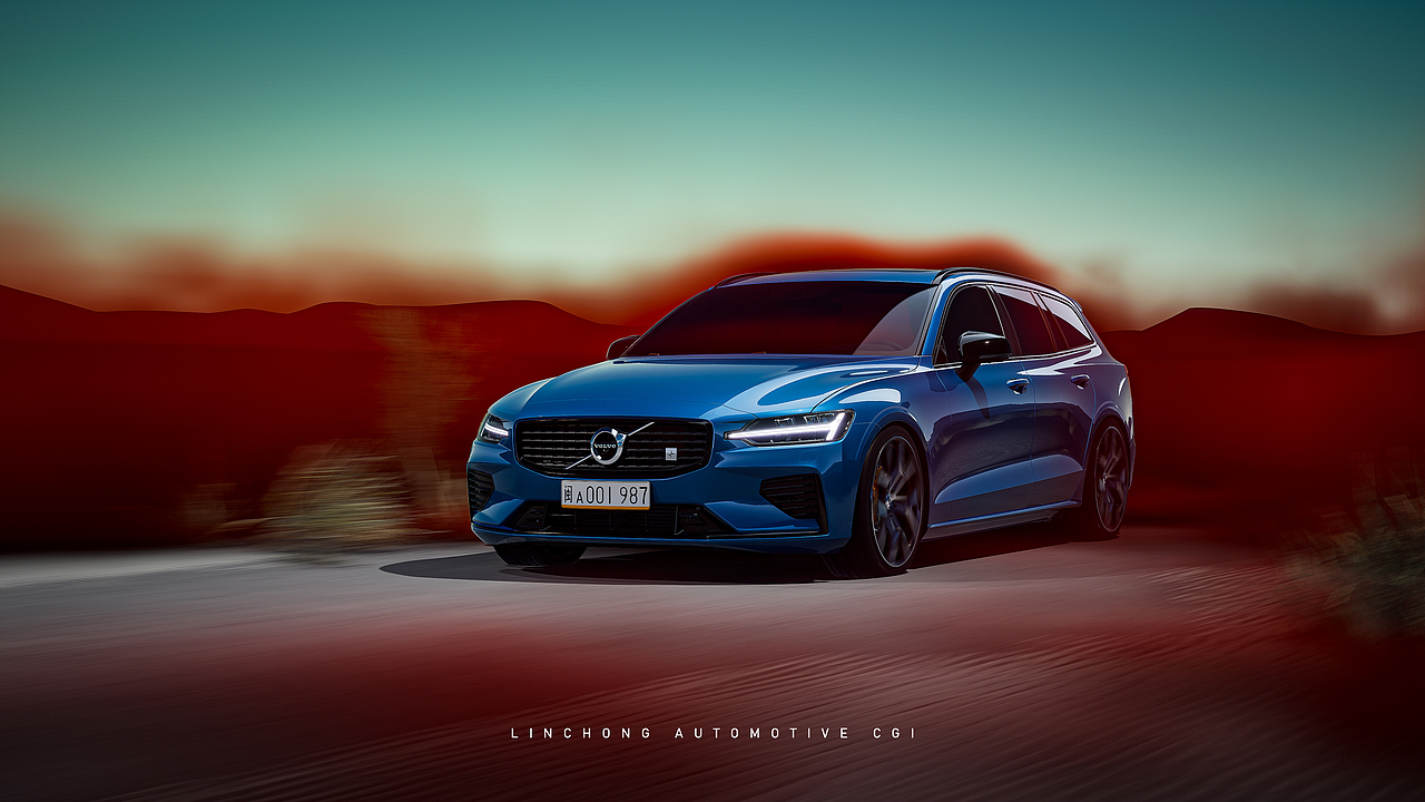 UE5 Volvo V60（图ZMzU2NjU3NzI0） - 机械/交通 - 站酷设计师Tommy_林冲原创素材 - 站酷ZCOOL
