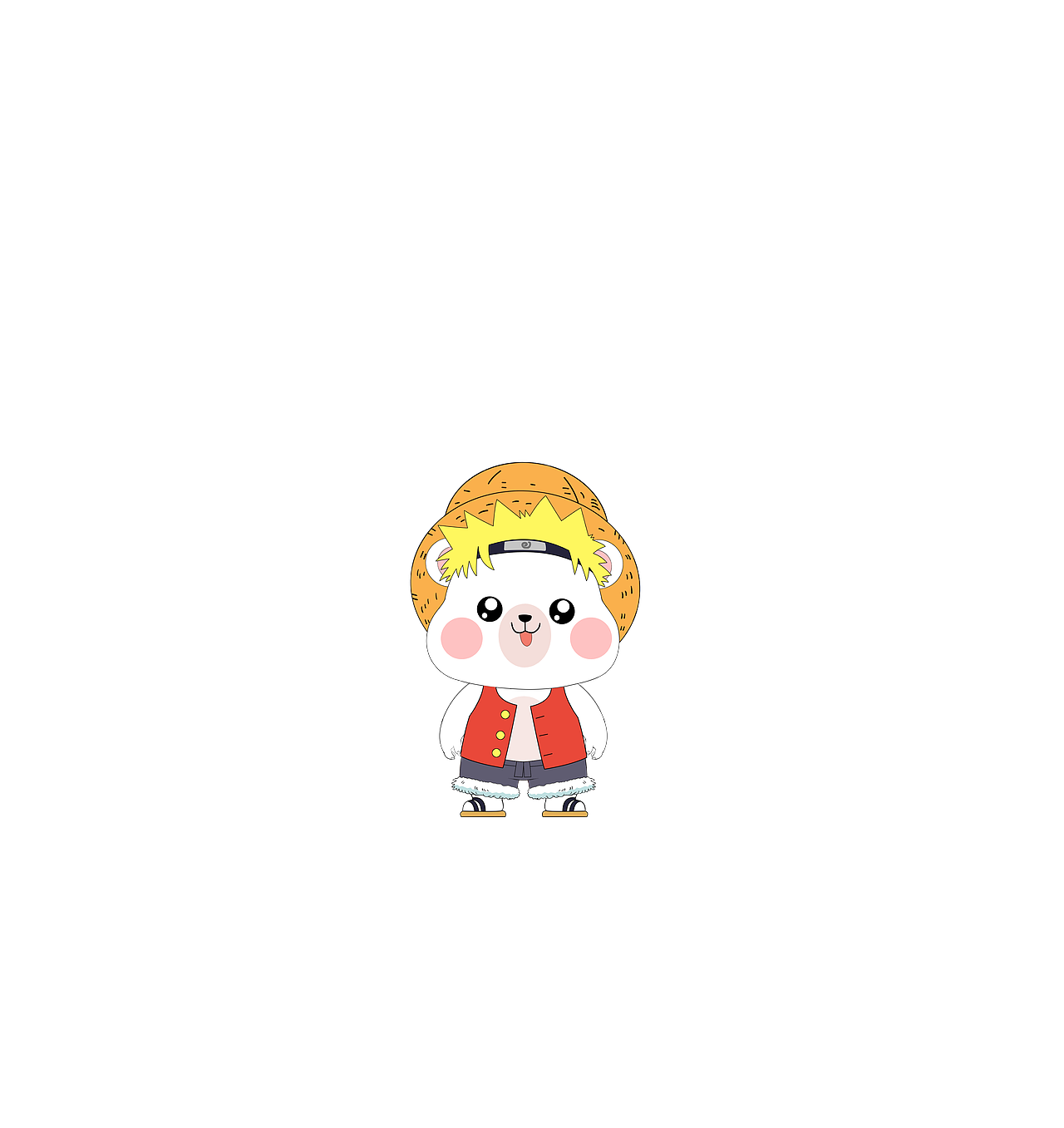 火影熊童装服装印花设计