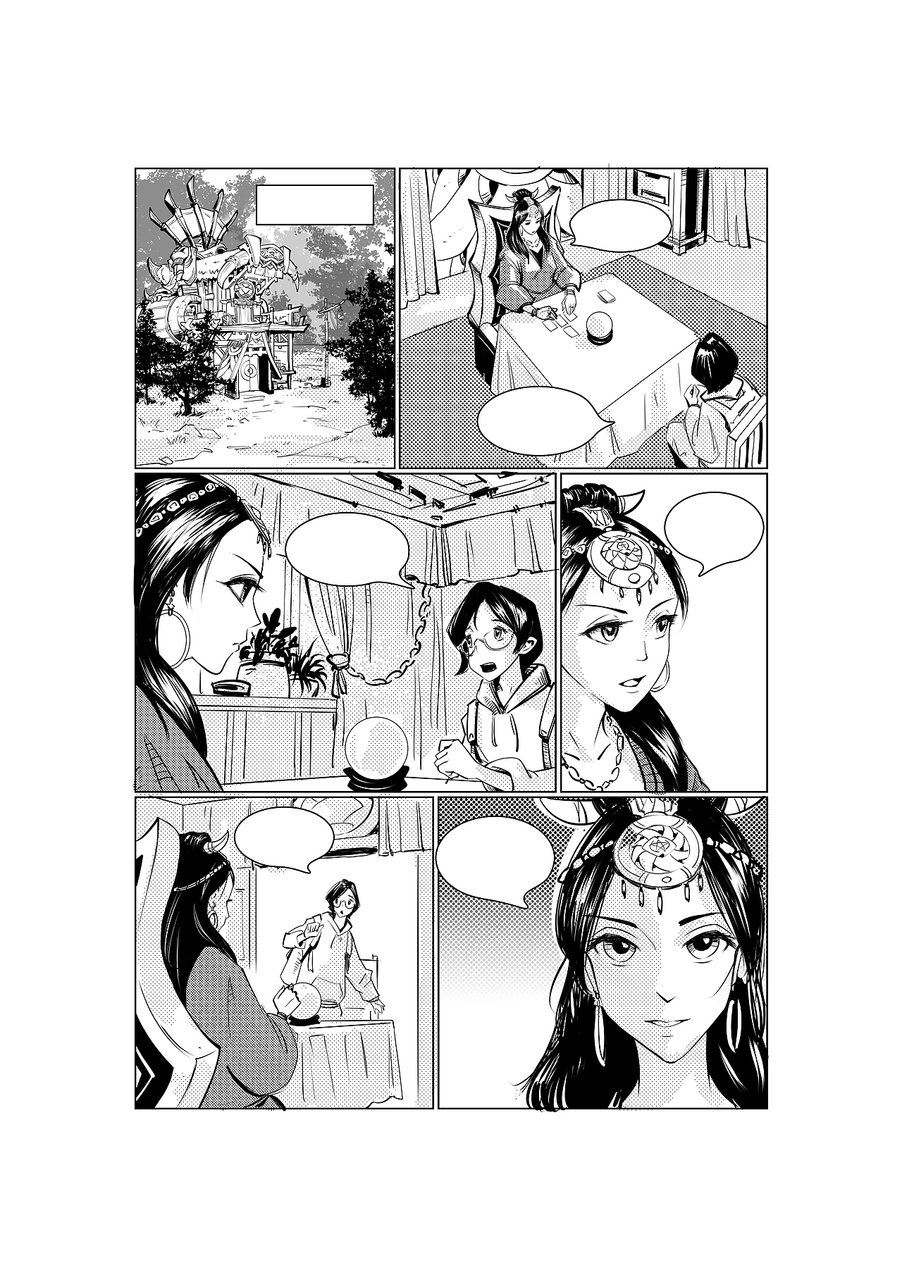 一些习作（图ZMzE1MzIyNjg0） - 单幅漫画 - 站酷设计师旅灵雪宝原创素材 - 站酷ZCOOL