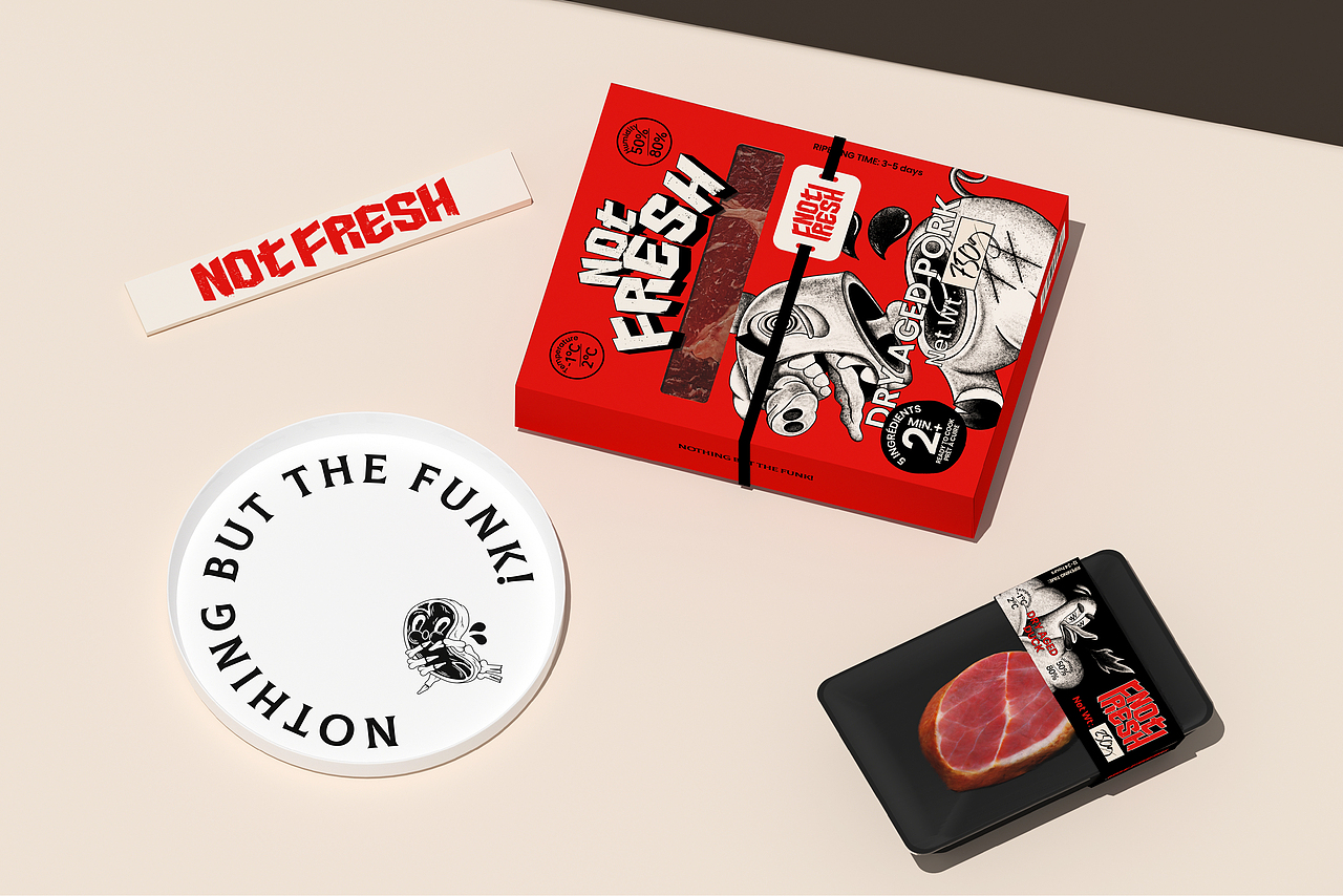 整点彩蛋xNotFresh熟成肉品牌视觉设计（图ZMzY1OTcyMDky） - 品牌 - 站酷设计师整点彩蛋原创素材 - 站酷ZCOOL