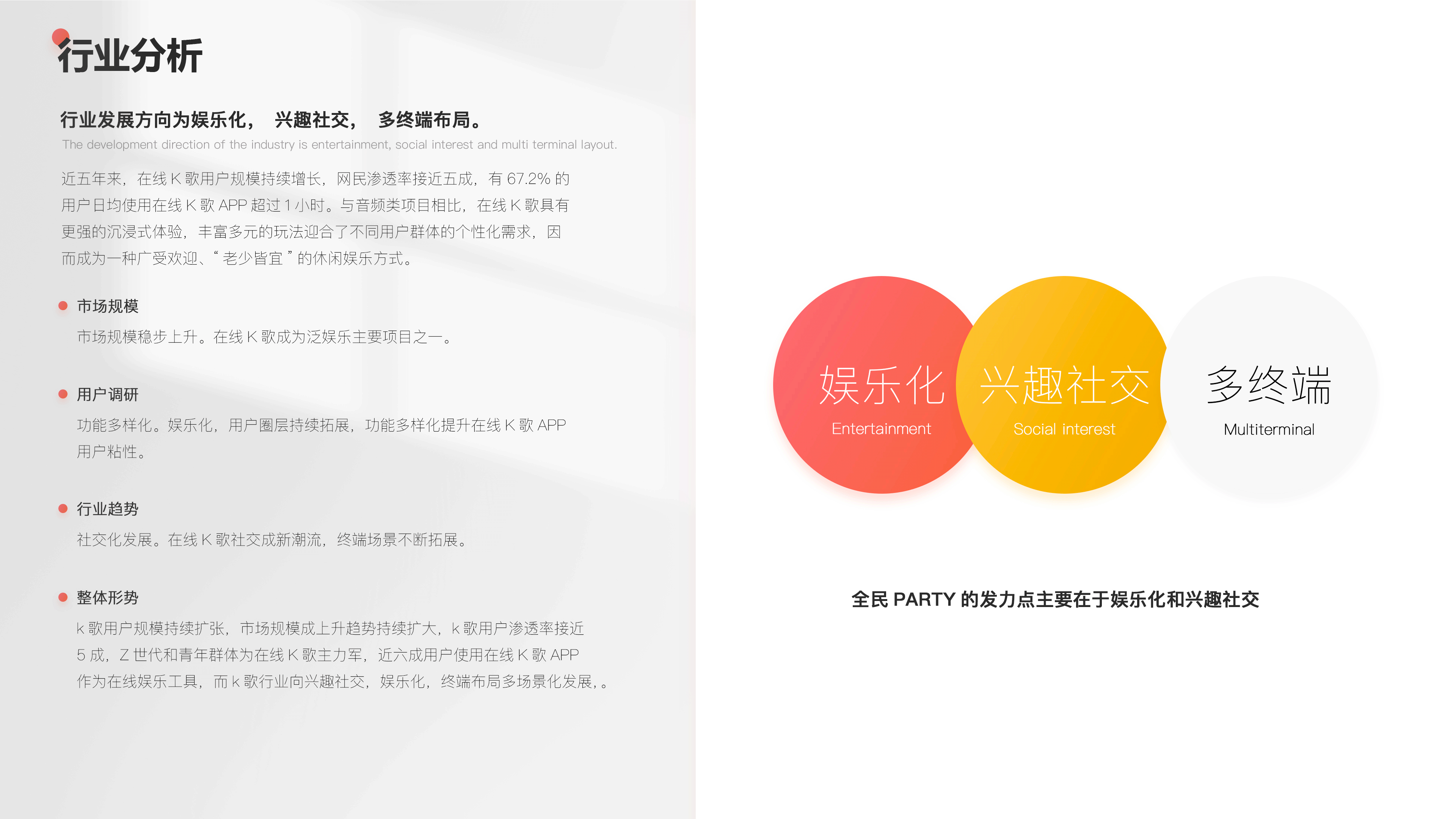 全民party - 用户体验升级优化解决方案