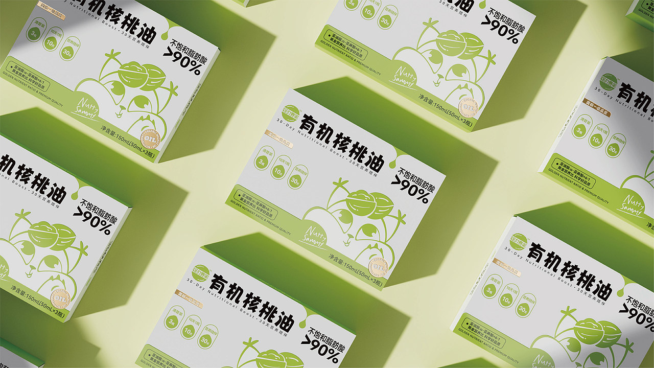 Nutty Sammy怪力赛米有机食用油包装设计(图ZMzQ5OTk0NzQ0) - 品牌 - 站酷设计师所闻品牌设计原创素材 - 站酷ZCOOL