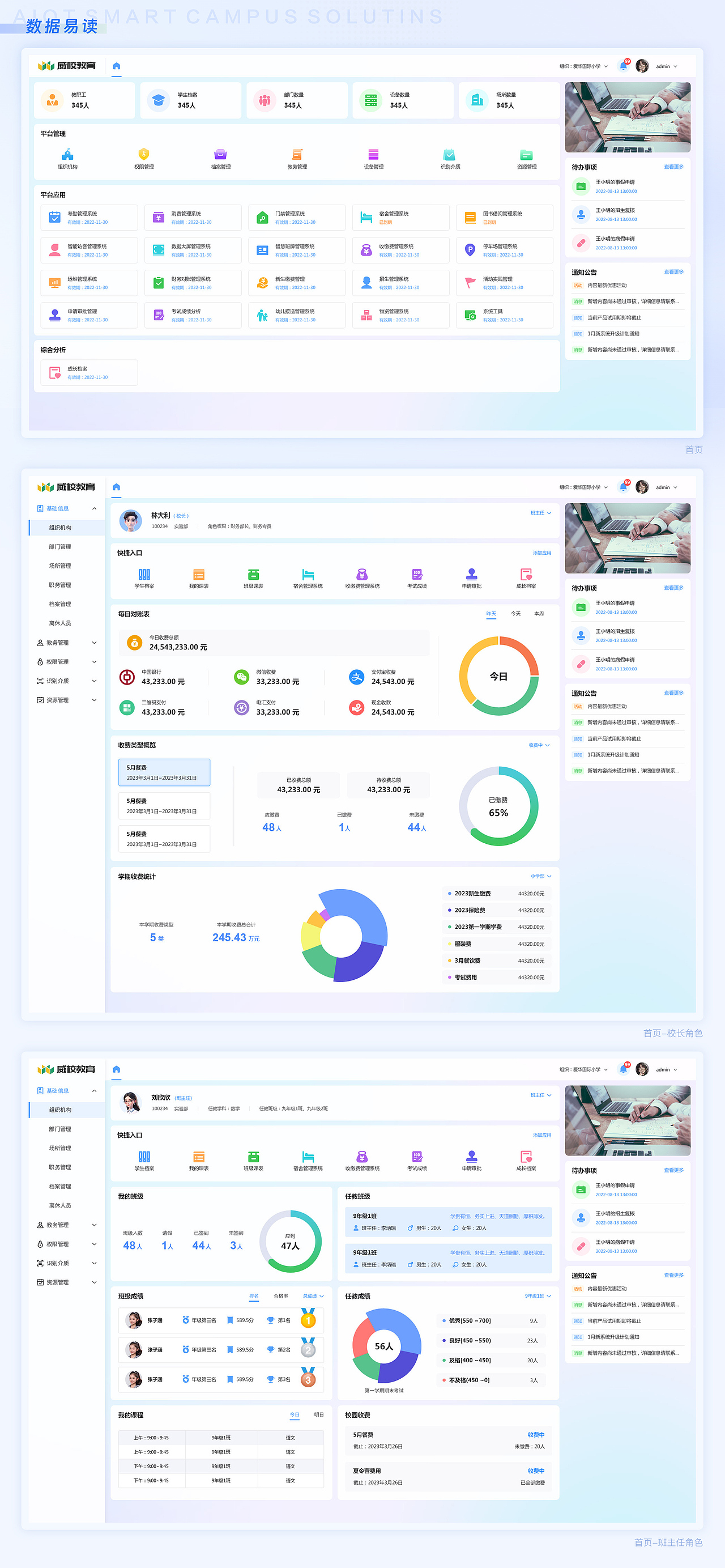 AIoT-智慧校园管理系统