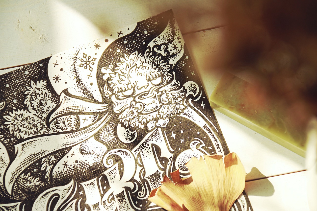 小雪——【二十四节气原创手绘】（图ZMzIzNDk1NzQw） - 包装 - 站酷设计师海洋薇生物原创素材 - 站酷ZCOOL