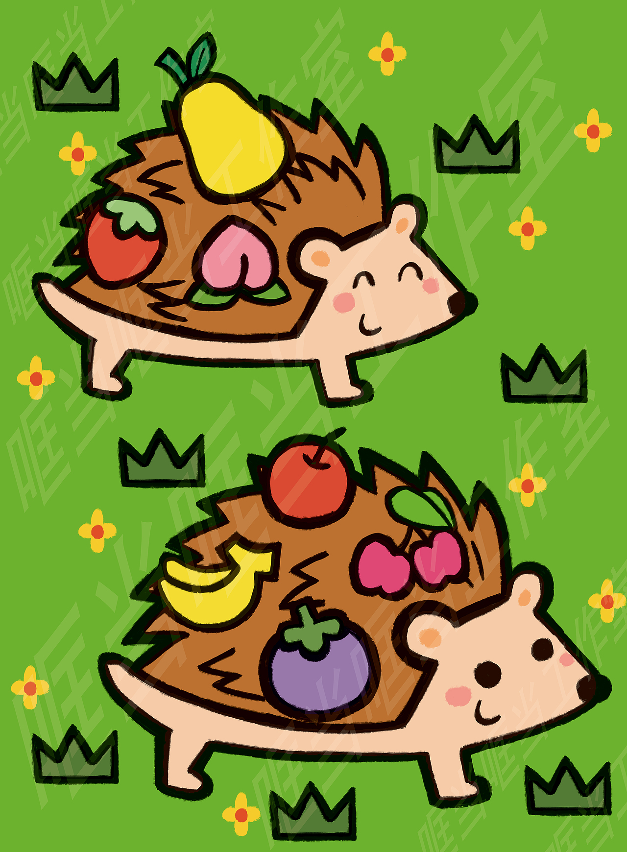 趣味儿童贴纸书（图ZMzU2MTg5NzQ4） - 儿童插画 - 站酷设计师哐当哐当工作室原创素材 - 站酷ZCOOL