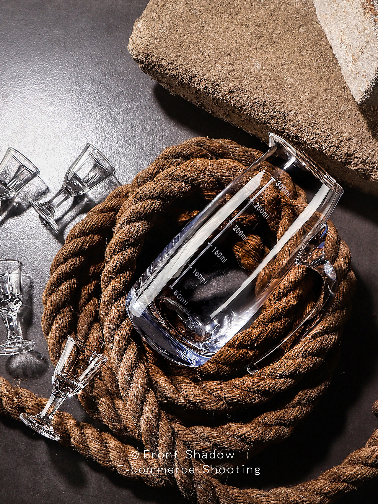 玻璃白酒分酒器