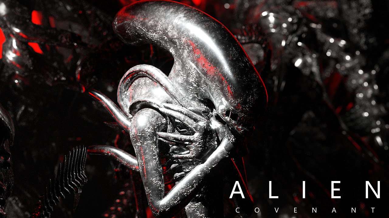 异形系列C4D风格图概念起源——alien（图ZMzA3OTg5NTQ0） - 人物/生物 - 站酷设计师DAVE_Studio原创素材 - 站酷ZCOOL