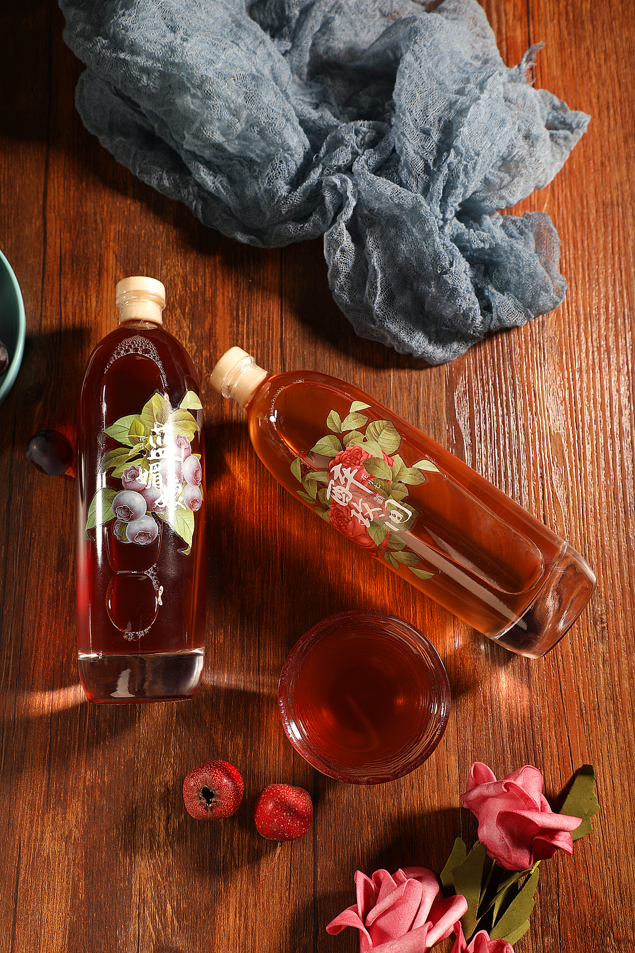 花小七花果酒品牌产品打造（图ZMzYwNTQzNDM2） - 品牌 - 站酷设计师陆小柑设计原创素材 - 站酷ZCOOL