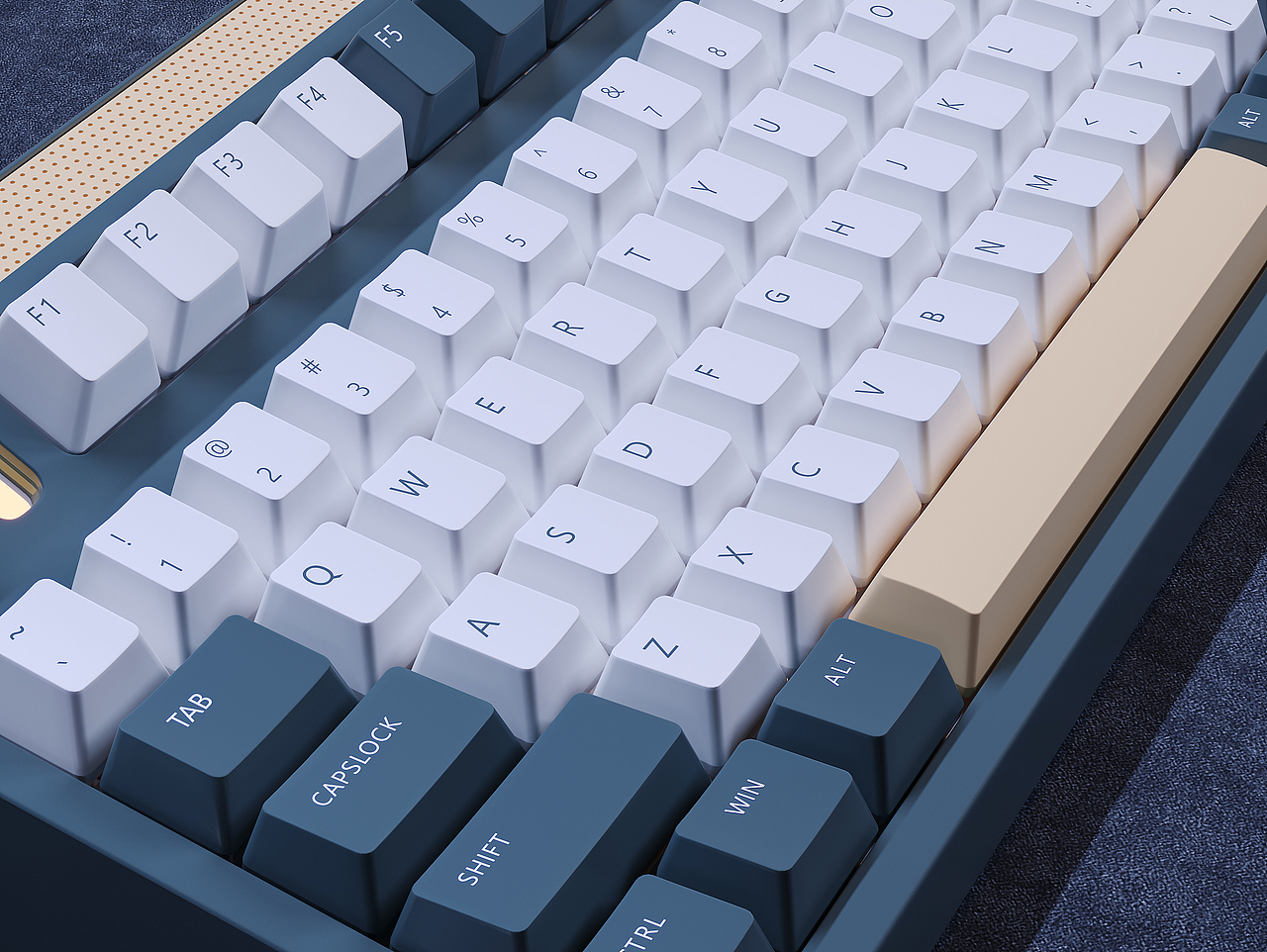 沉浸式书房渲染表现