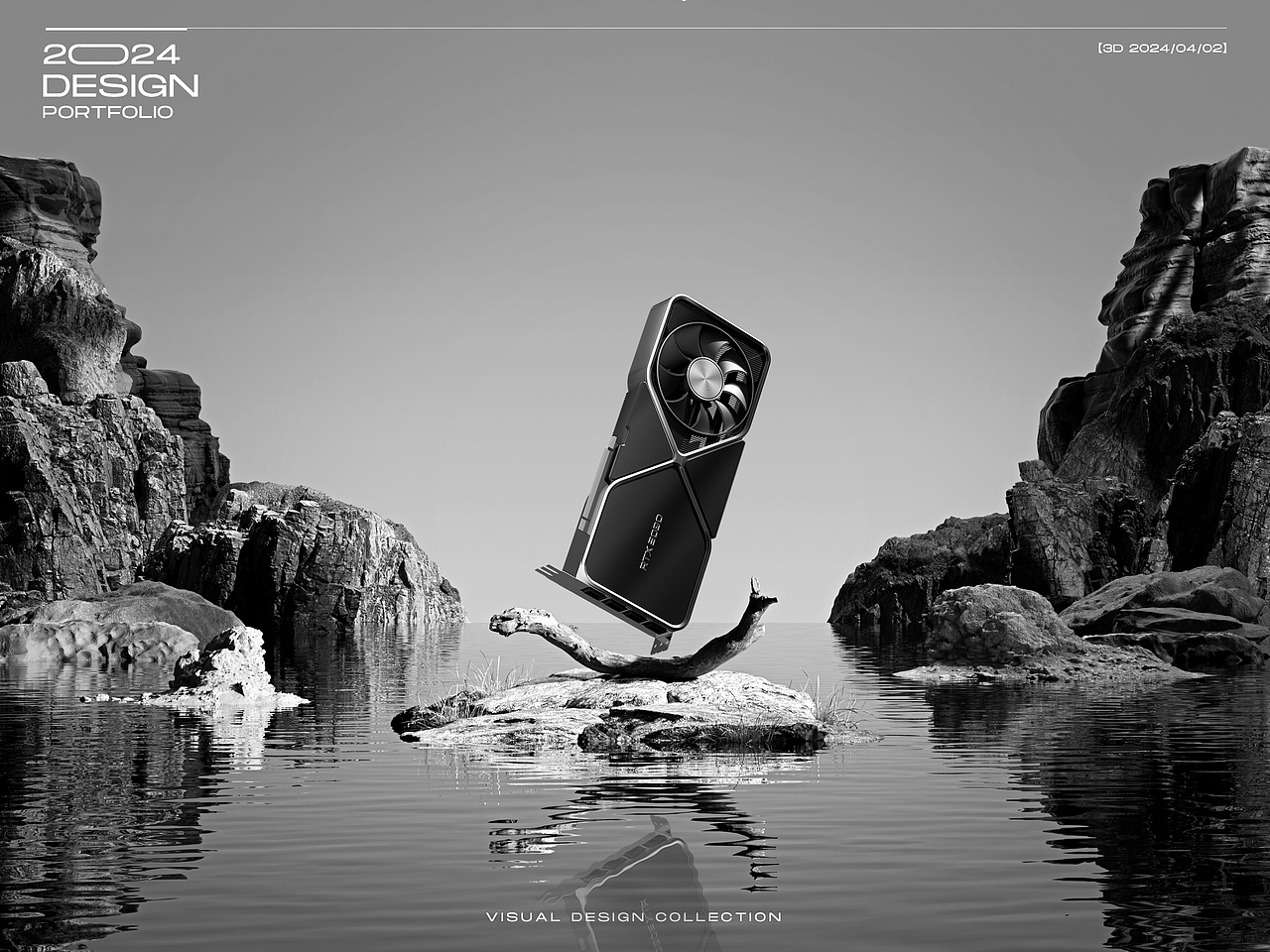 显卡创意概念图