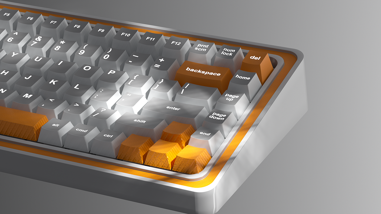 键盘产品动态渲染（图ZMzY0NTAwMTY4） - 动画/影视 - 站酷设计师齐门三维原创素材 - 站酷ZCOOL