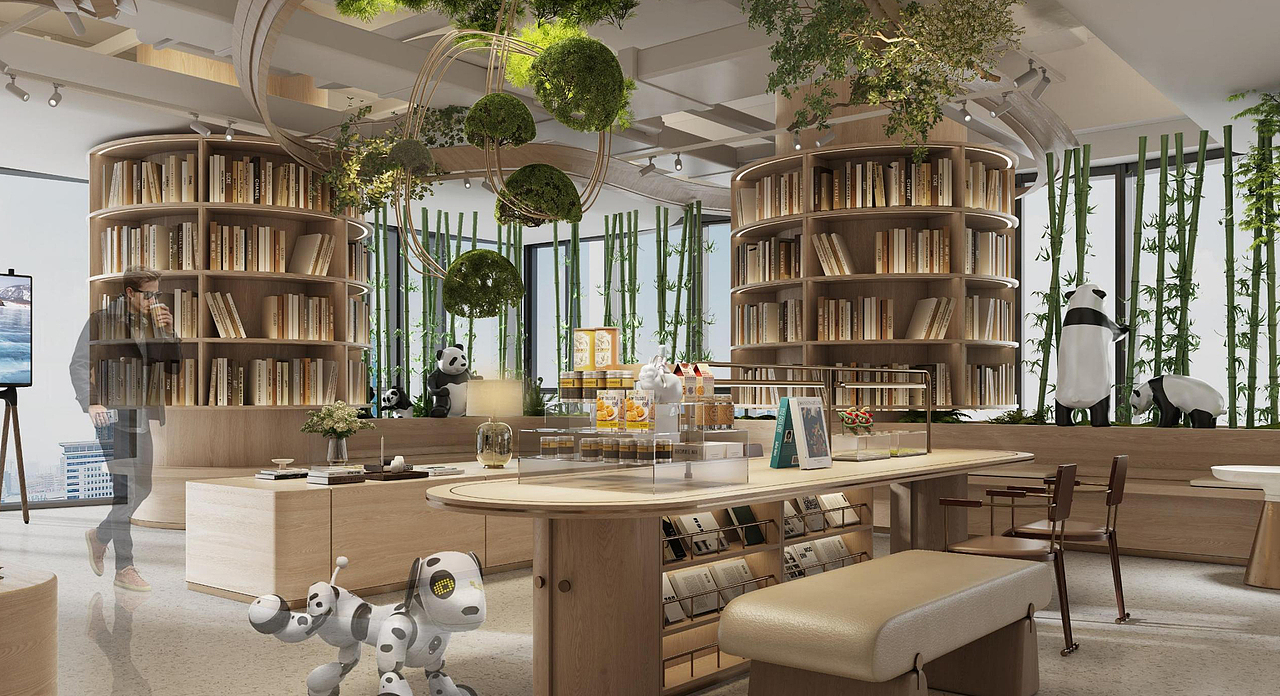 年度项目合集|室内设计|效果图|2023|Moss|新年快乐（图ZMzYxMjE4NzQ0） - 商业空间设计 - 站酷设计师设计师Hobo原创素材 - 站酷ZCOOL