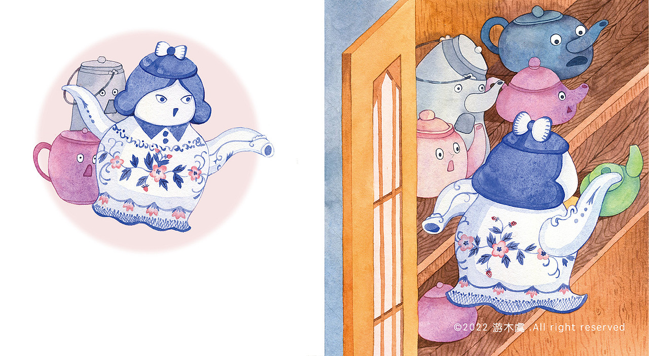 【绘本】茶壶公主捉迷藏