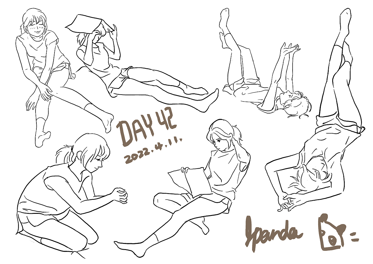 #速写60天挑战赛# Day42@速写班长