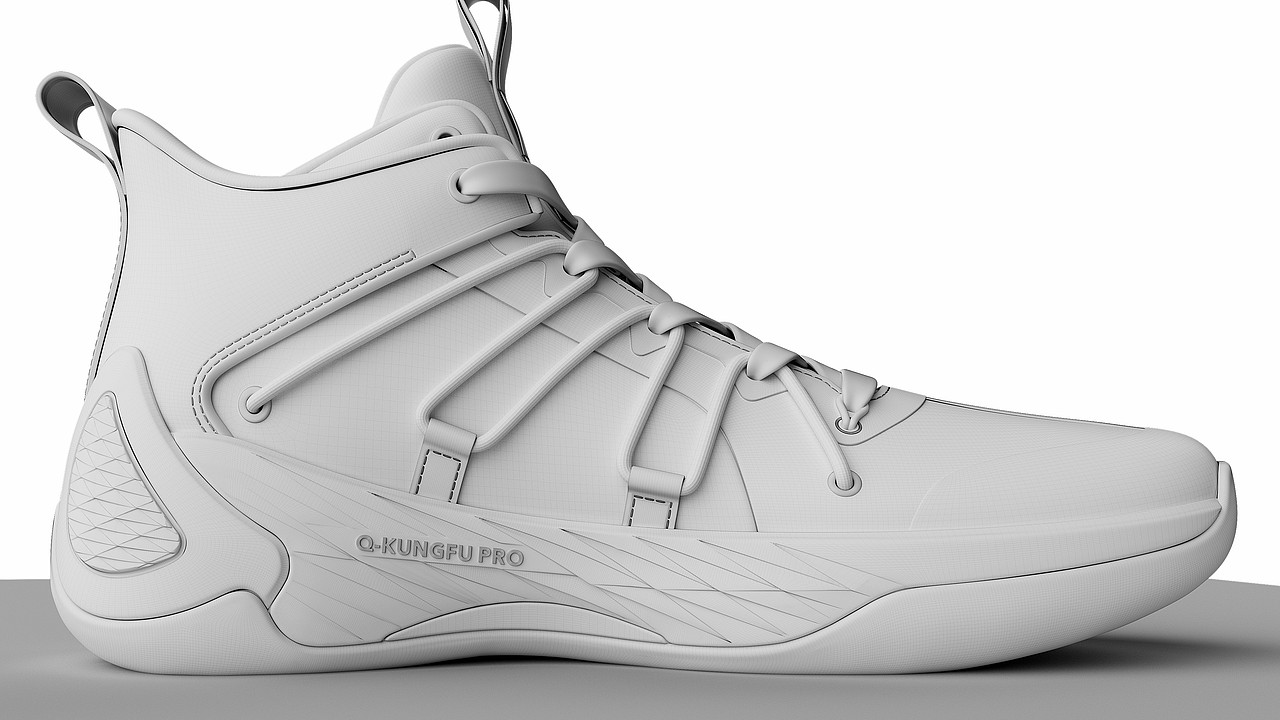 【模型 】2021年4月的鞋子建模材质项目