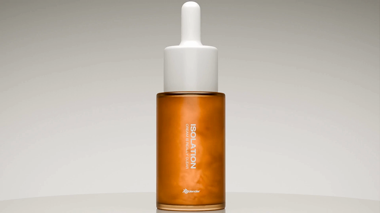 精华液动画 —— 建模渲染