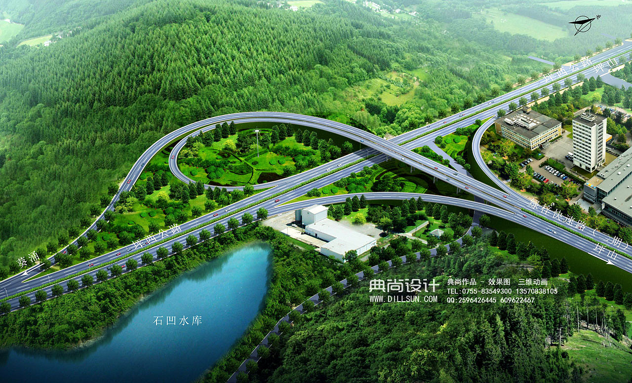 立交桥效果图4
