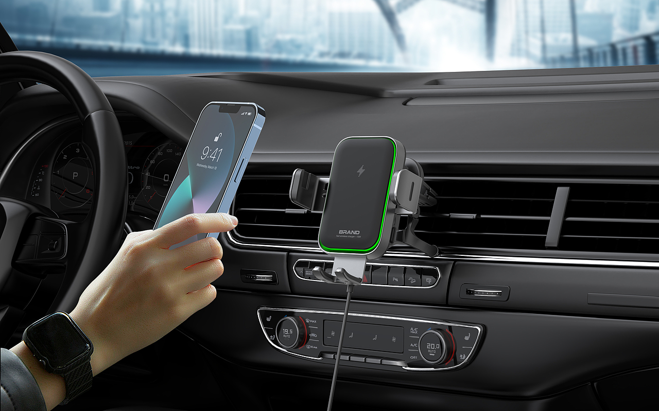 车载无线充支架