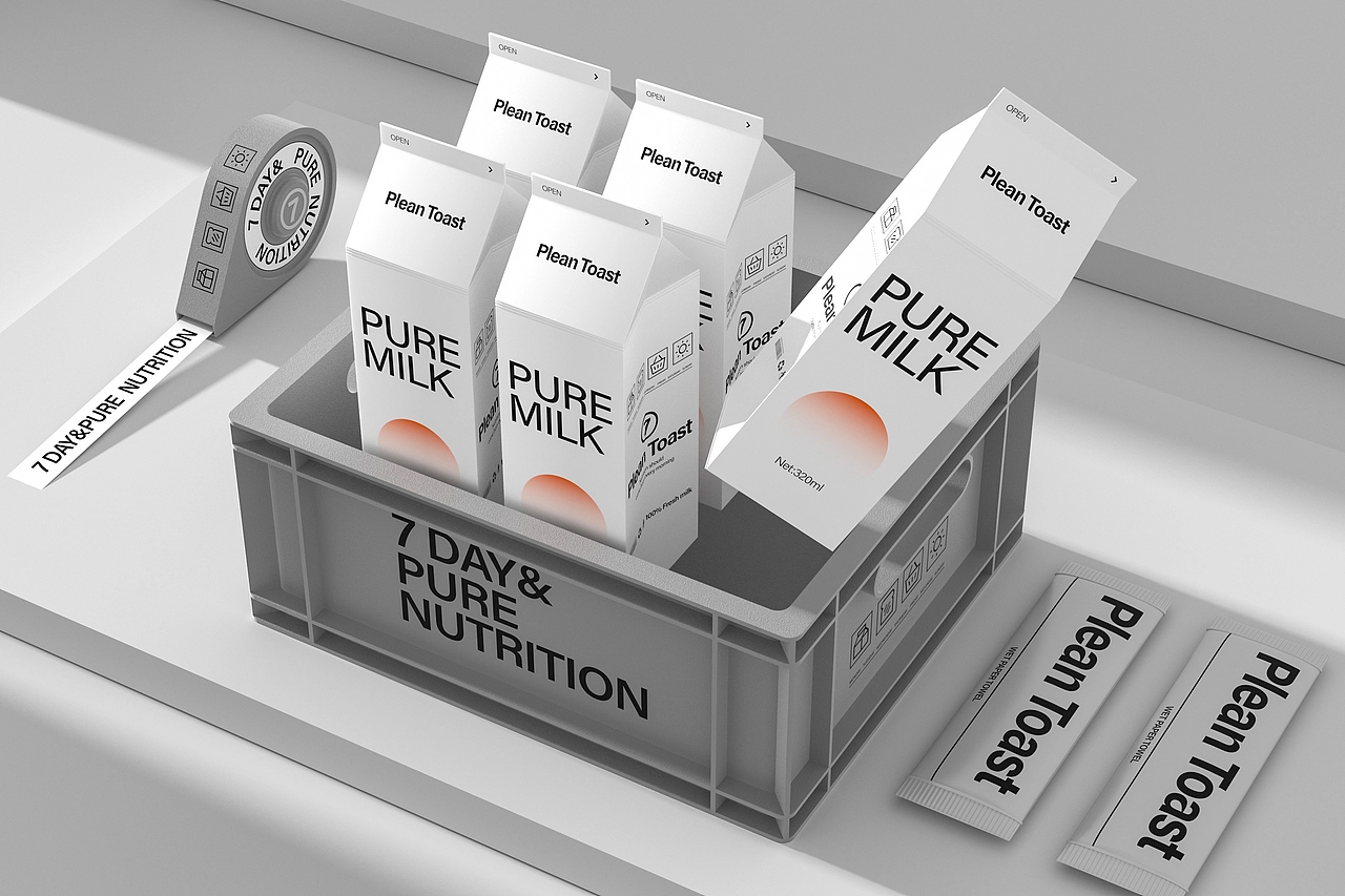 Plean Toast 早餐吐司-餐饮策略视觉设计