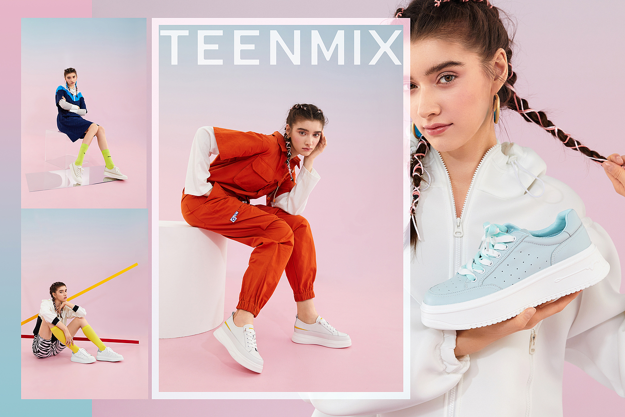 天美意 女鞋拍摄