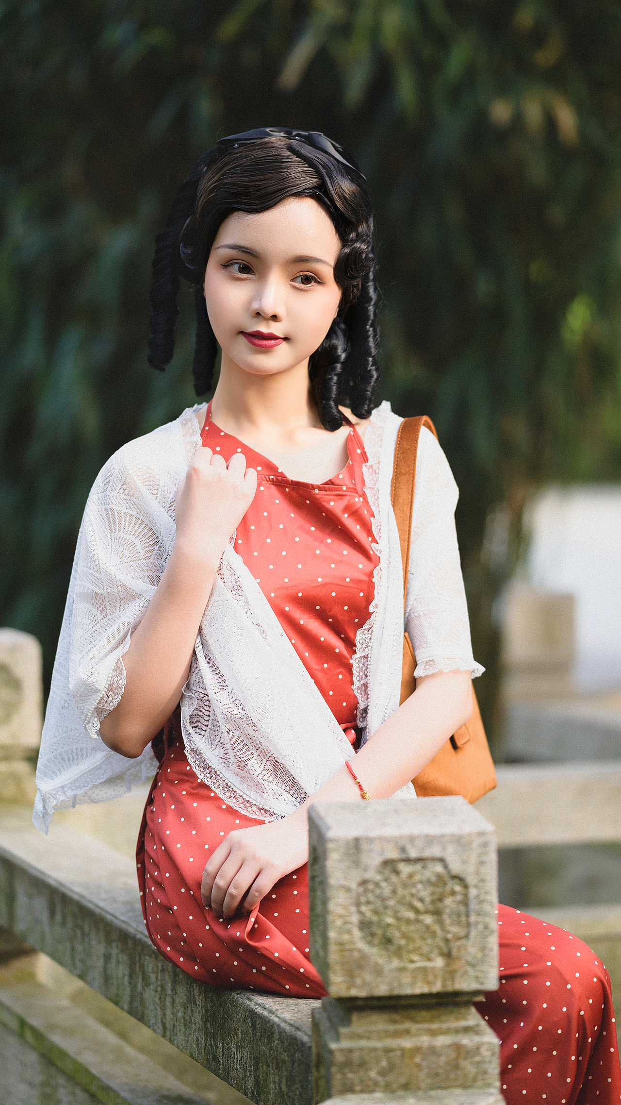 2021-4-18 旗袍 上海 桂林公园