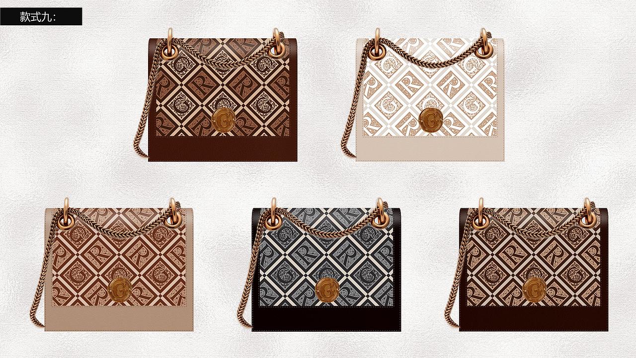 周梦怡女包设计——欧式花园浪漫主义系列