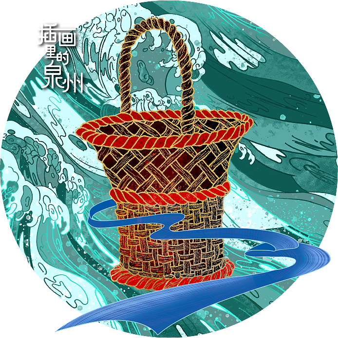 《万国商起，海丝绵延》泉州城市IP原创插画（图ZMzQxMDc1OTE2） - 商业插画 - 站酷设计师順殷原创素材 - 站酷ZCOOL