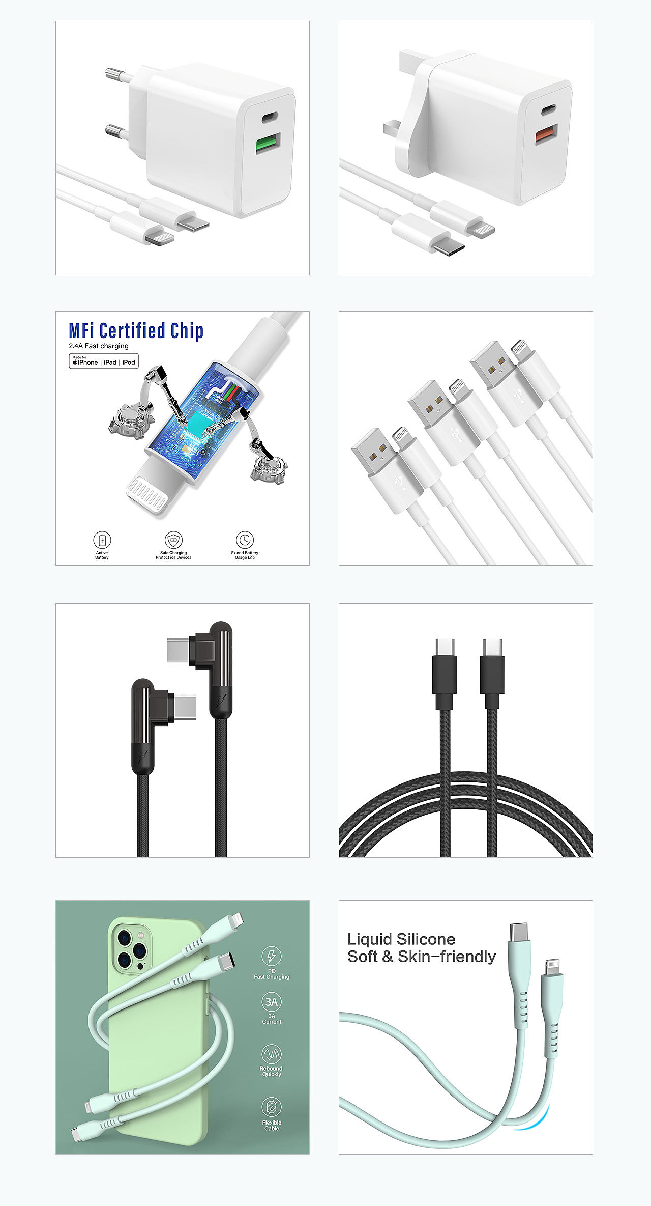 数据线充电器电子产品建模渲染-日常工作渲染图（图ZMzE3MjUxOTg0） - 产品 - 站酷设计师风行设计师原创素材 - 站酷ZCOOL