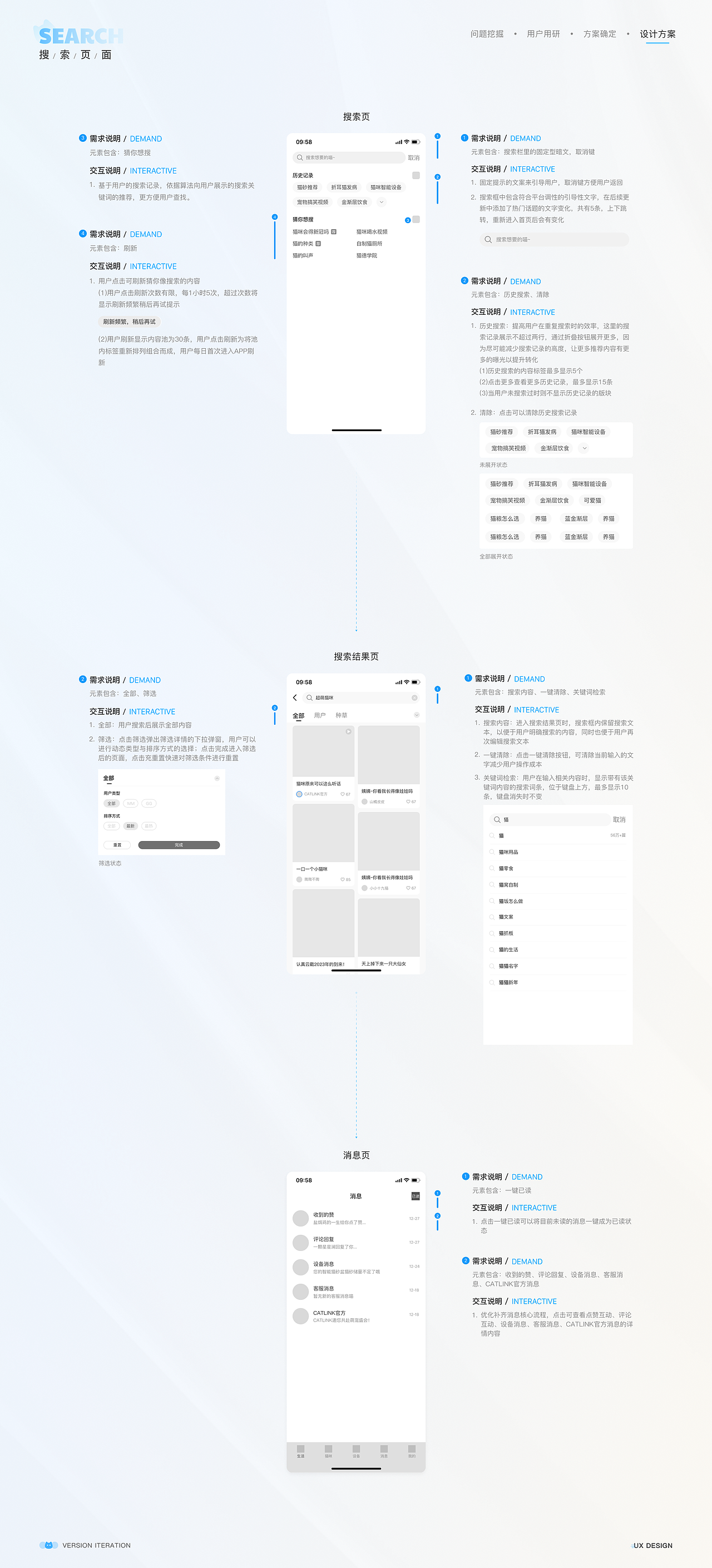 项目复盘一CATLINK版本DRD选代交互文档(图ZMzMwNTY2NTEy) - 交互/UE - 站酷设计师盐焗鸡的一生原创素材 - 站酷ZCOOL