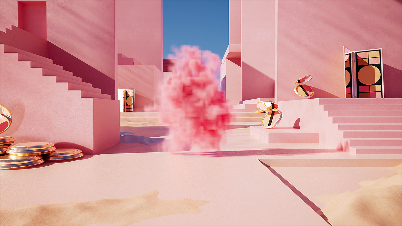 C4D美妆动画（图ZMzQ3MjM5NDQw） - 场景 - 站酷设计师ZTDECY原创素材 - 站酷ZCOOL