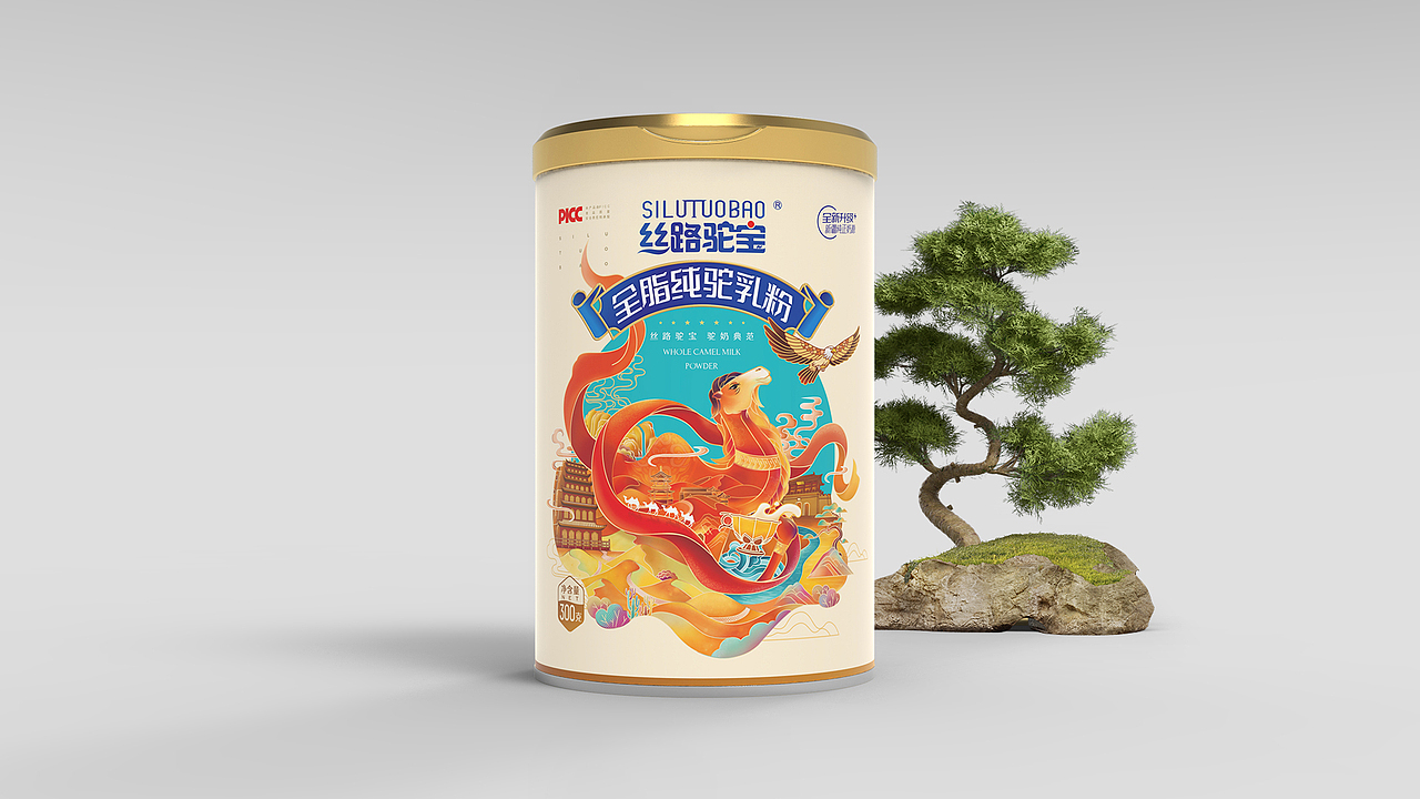 丝路驼宝X思越 | 国风驼乳粉系列包装（图ZMzI0Njc0NDU2） - 包装 - 站酷设计师杨思越原创素材 - 站酷ZCOOL