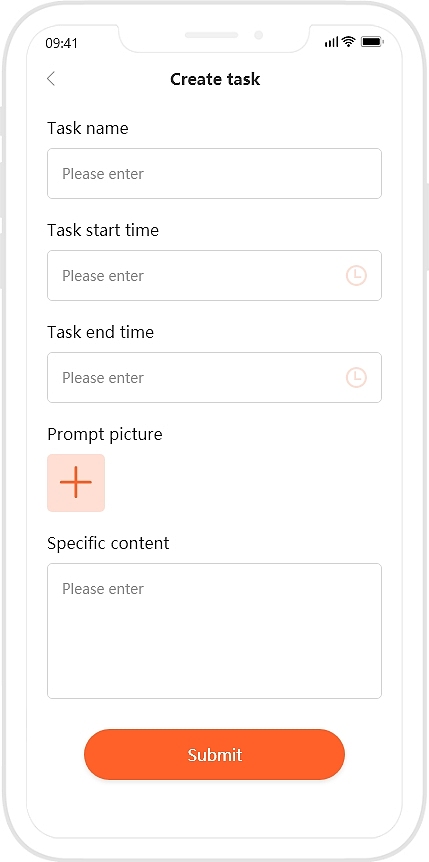 adobe xd做的老年人app橙色健康英文完整策划