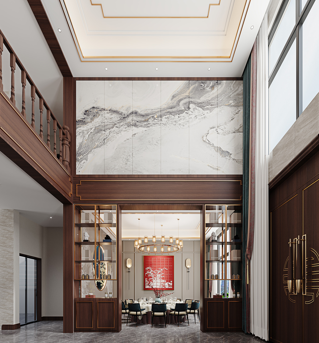 新中式的淡雅和惊艳