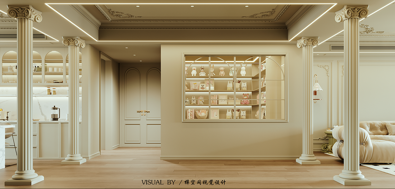 法式奶油风（图ZMzQ4NTE4MzQ4） - 家装设计 - 站酷设计师梓空间视觉原创素材 - 站酷ZCOOL