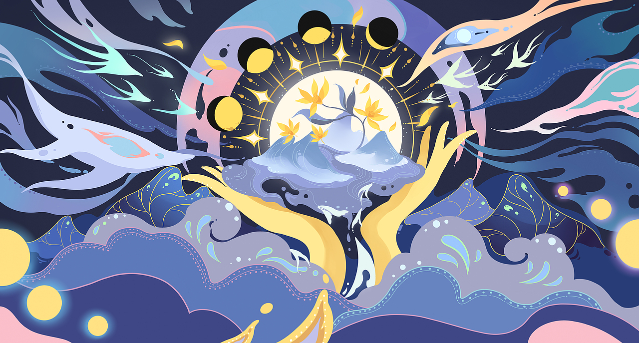 年度 KV插画 回顾 整理