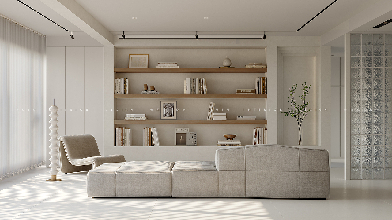 简约实用，又富有温馨生活气息的居所（图ZMzAwMzMzODQ4） - 家装设计 - 站酷设计师西安素图空间设计原创素材 - 站酷ZCOOL
