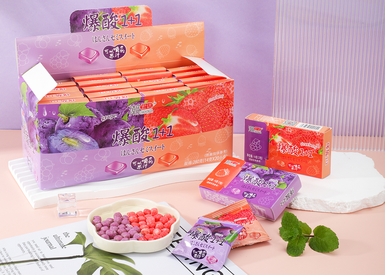 产品摄影 | 果汁软糖零食拍摄