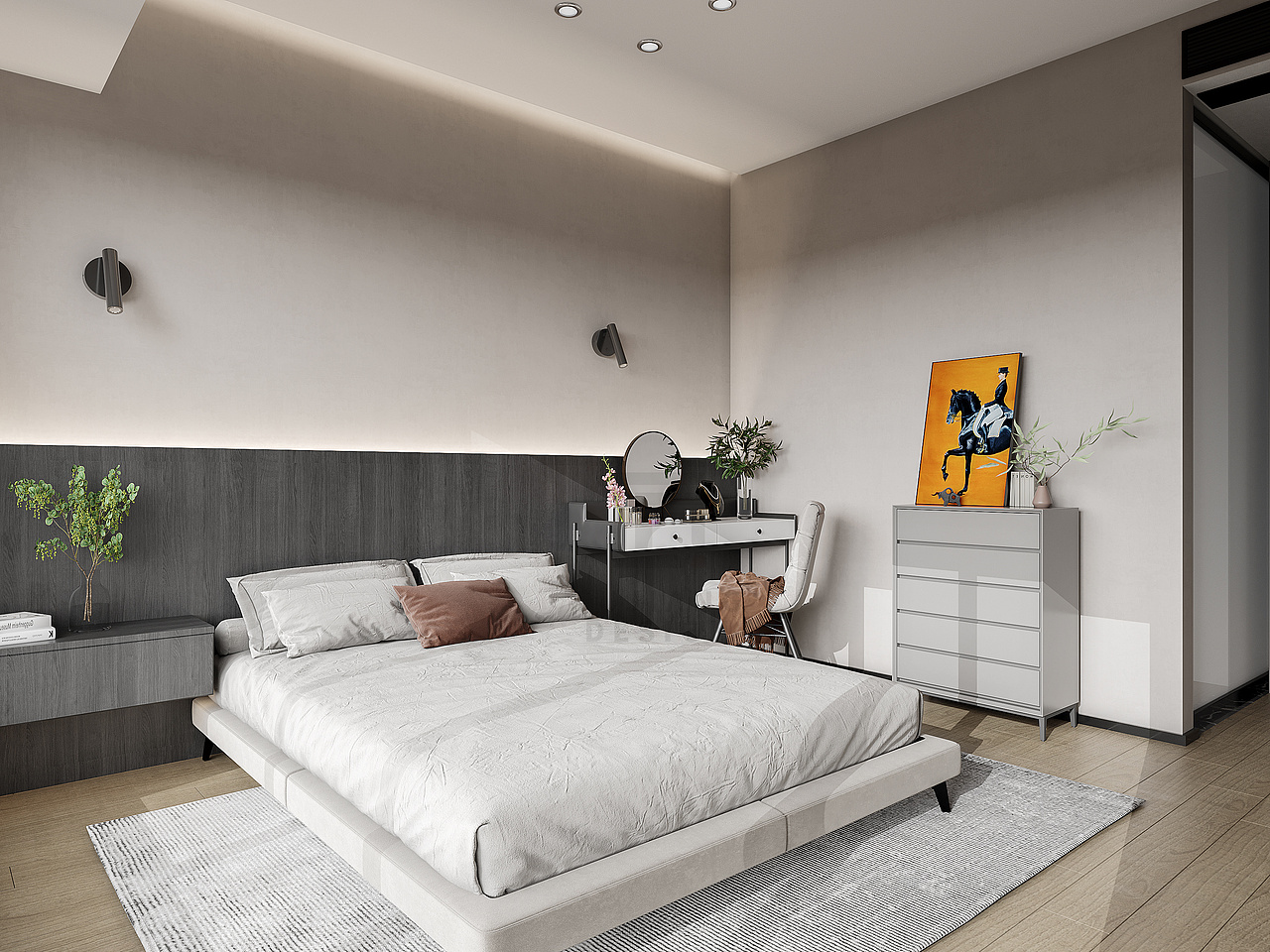 现代极简风 | 用设计诠释硬朗而优雅的绅士气质