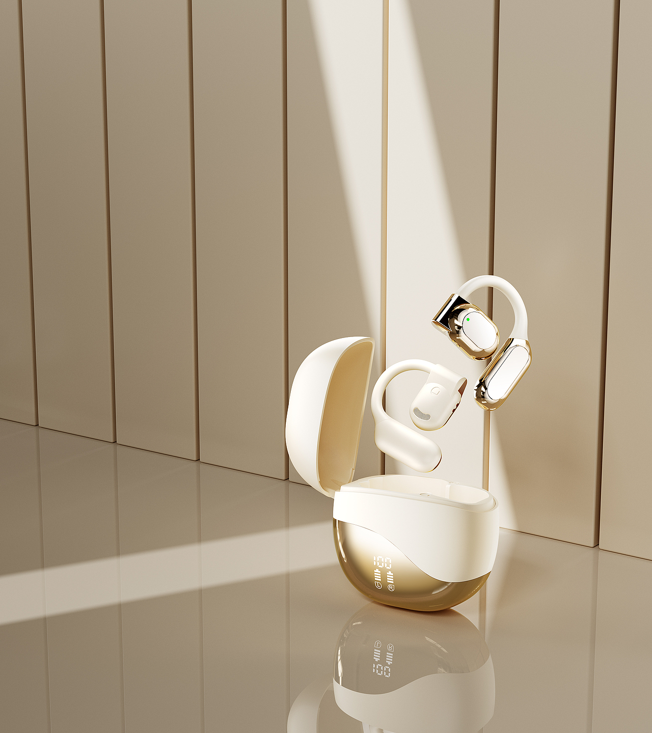 Corona 产品渲染【蓝牙耳机/充电头】（图ZMzY3NjgxMTg4） - 产品 - 站酷设计师无言Tongk原创素材 - 站酷ZCOOL