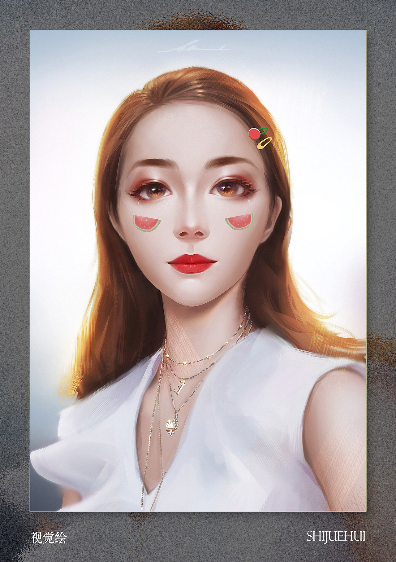 欧美厚涂人像合集