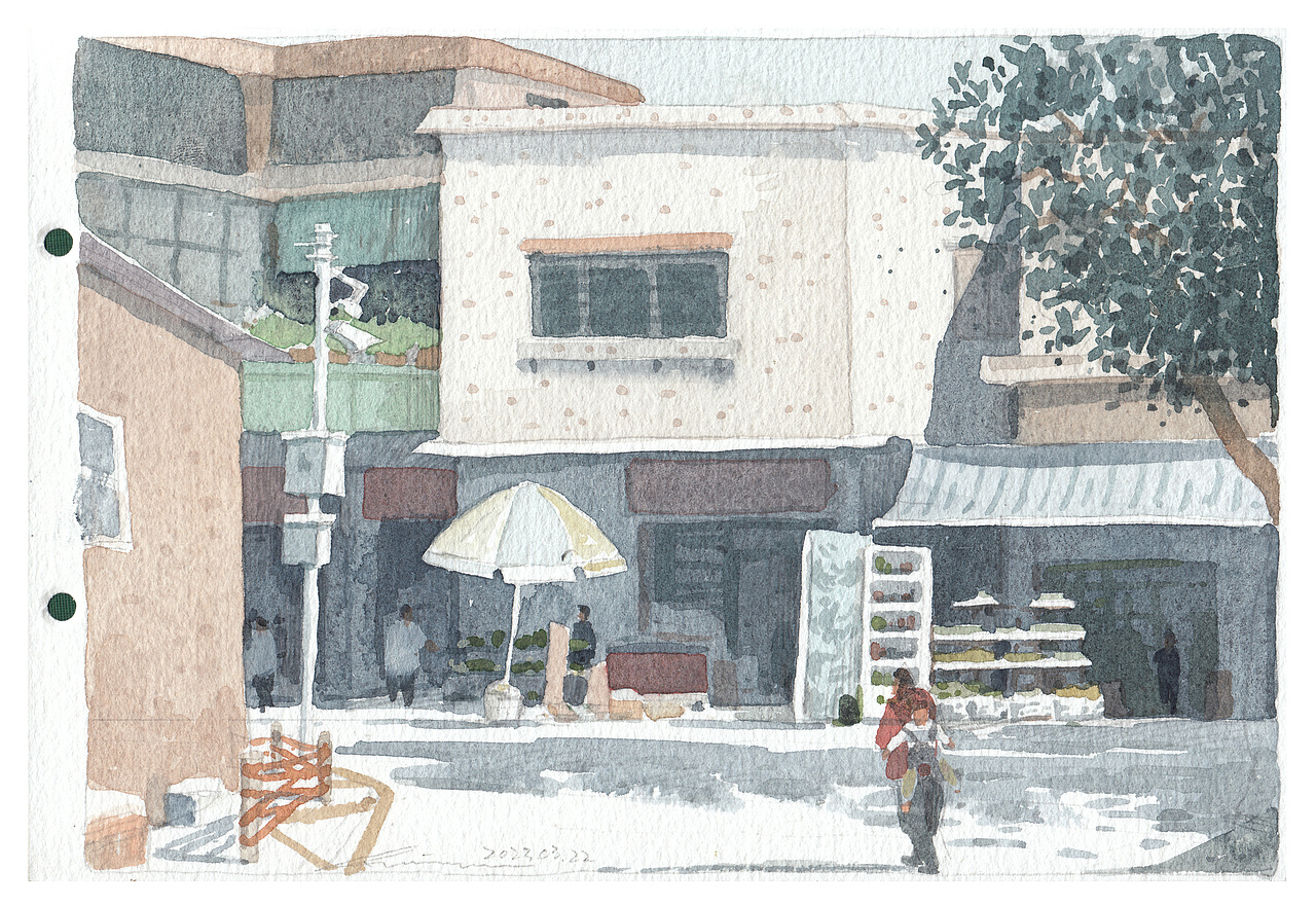 〖画本系列〗- 我的第40本画本 -水彩习作合集（图ZMzM5MzYyMjk2） - 绘画 - 站酷设计师画画的陈一丘原创素材 - 站酷ZCOOL