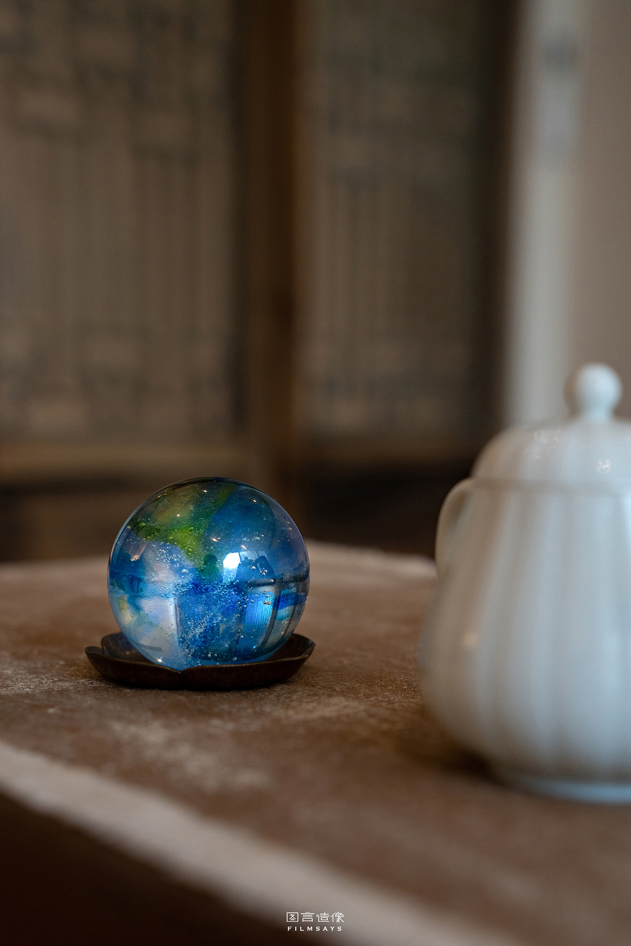产品摄影-家居/摆件拍摄/琉璃氛围图拍摄