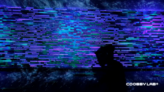 COOBBY @异想嘉年华 | 数字艺术交互装置《信息过载》