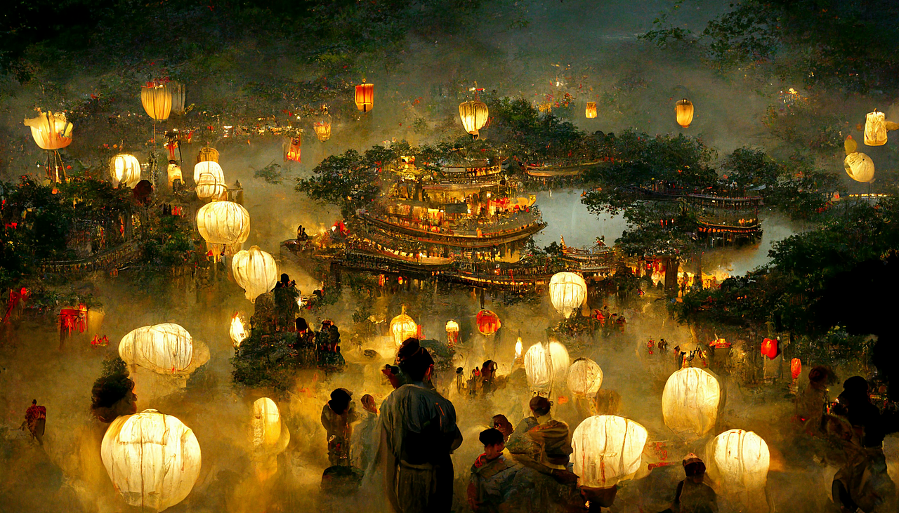 江南好雨知时节,满满灯火照通明