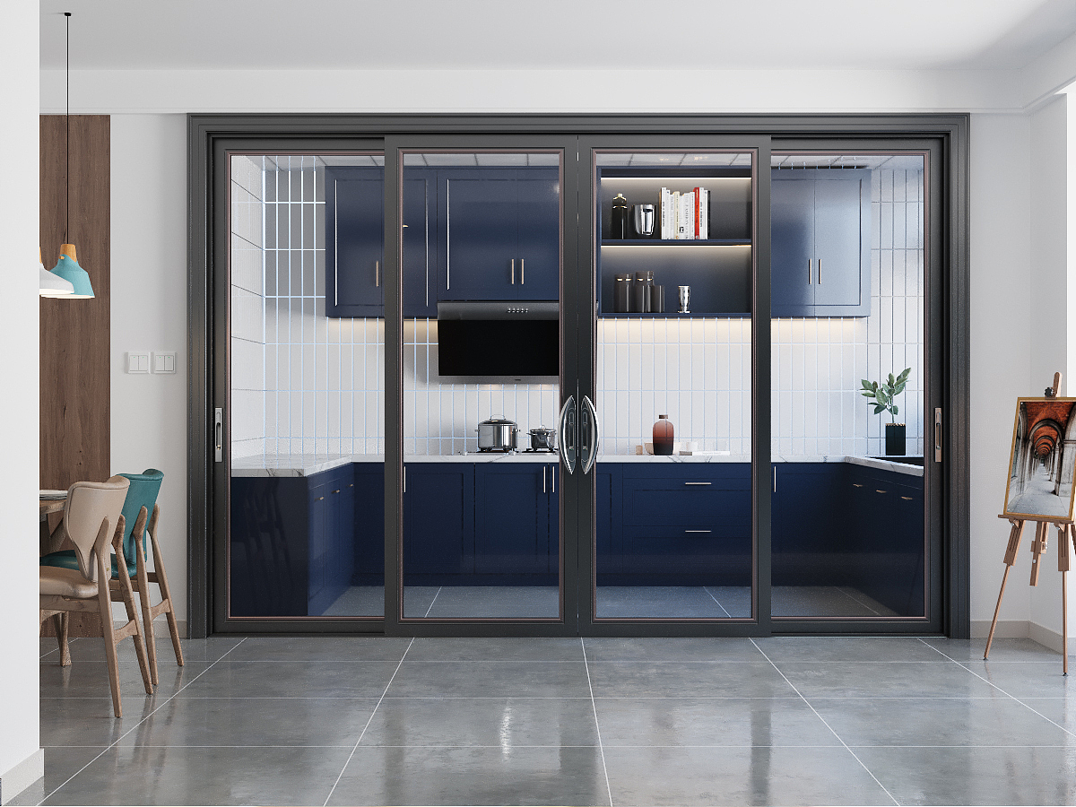 现代门窗效果图