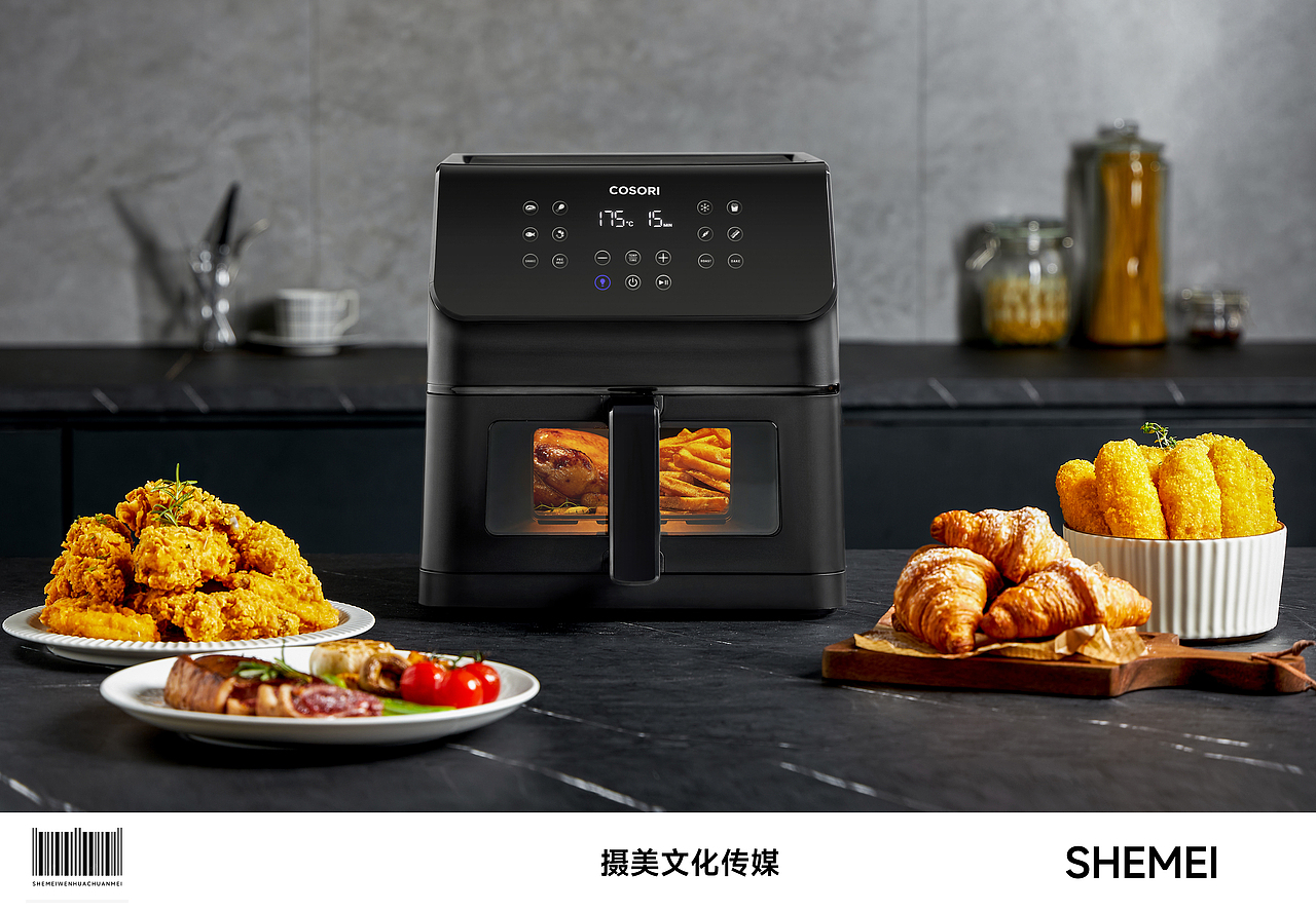 跨境电商小家电+美食营销拍摄